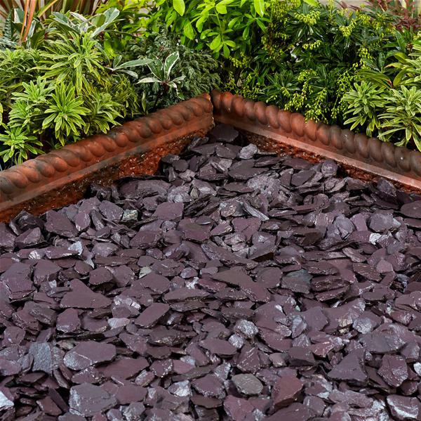 Plum Slate Chippings 40mm Bulk Bags