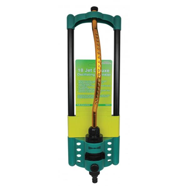 18 Jet Deluxe Plastic Oscillating Sprinkler 18 Jet Deluxe Plastic Oscillating Sprinkler